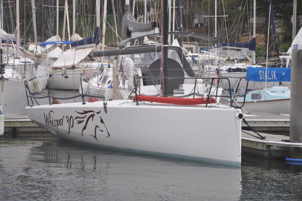 whisper 30 on mooring