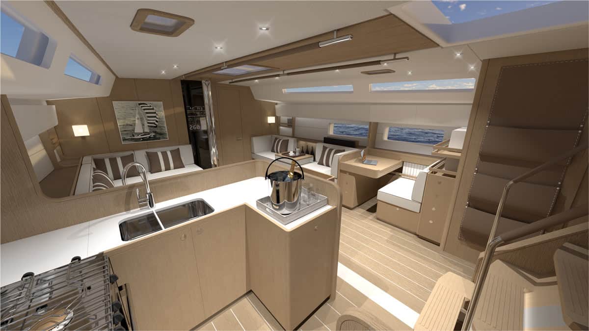 interior render of swan 58